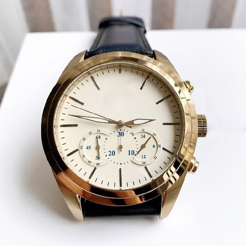 Multifunctional Business Quartz Watch With A Large Dialtrendy And Versatile For Any Occasion