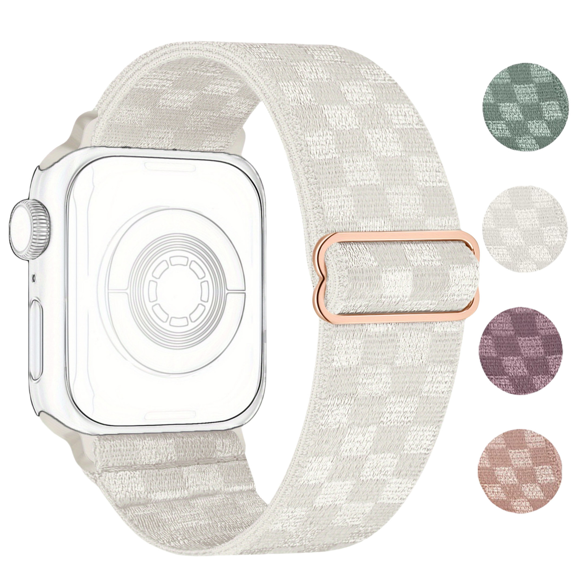 Applicable Checkered Strap Cross-border Nylon Watch Strap