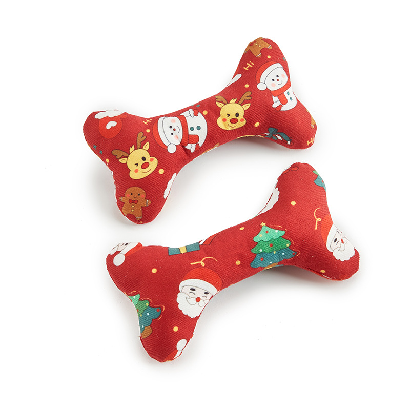 Title 6, Pet Christmas Gift Dog Relieving Stuffy Molar P...