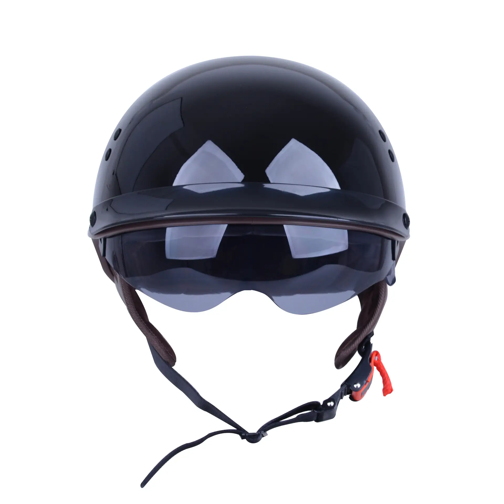 Retro Motorcycle Four-season Men's Harley Riding Helmet