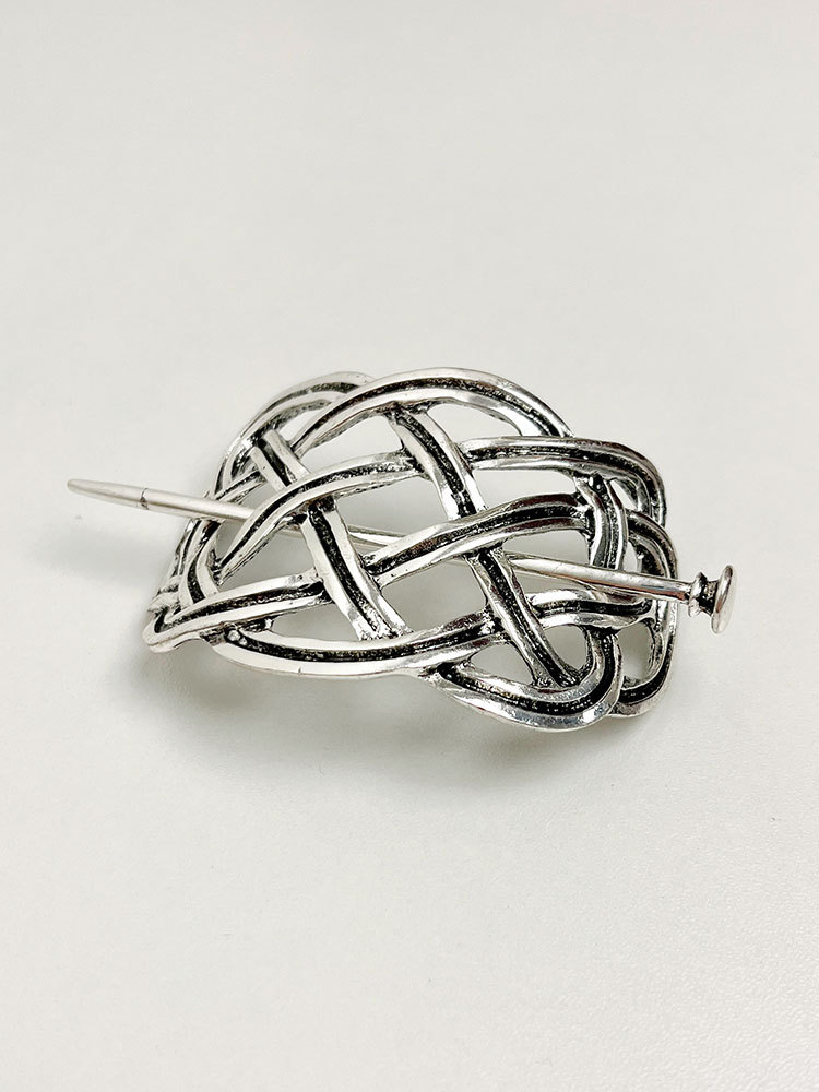 Celtic Norwegian Vintage Metal Woven Hairpin Hairpin - Shop at LoveMi