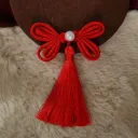 Tassel Butterfly Red