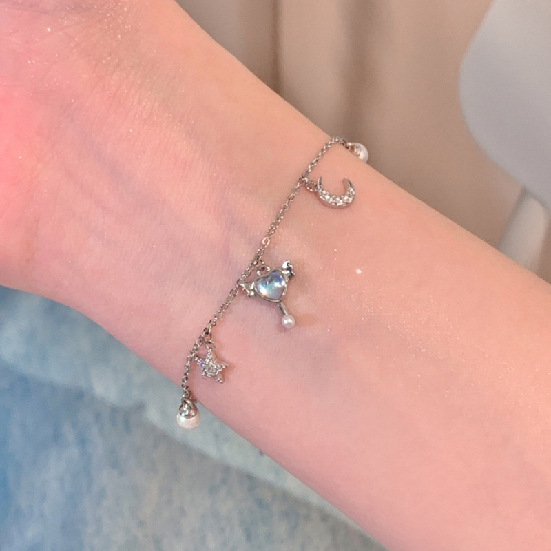 Super Flash Zircon Love Women's Bracelet - Picture 20 of 31