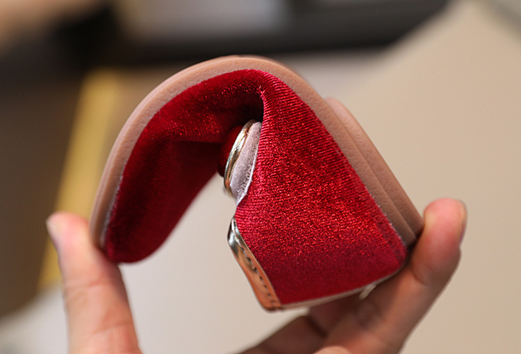 Elegant Sweet Leather Shallow Mouth Classic Style Princess Shoes — foto 8