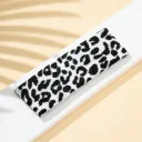 Black And White Leopard Print