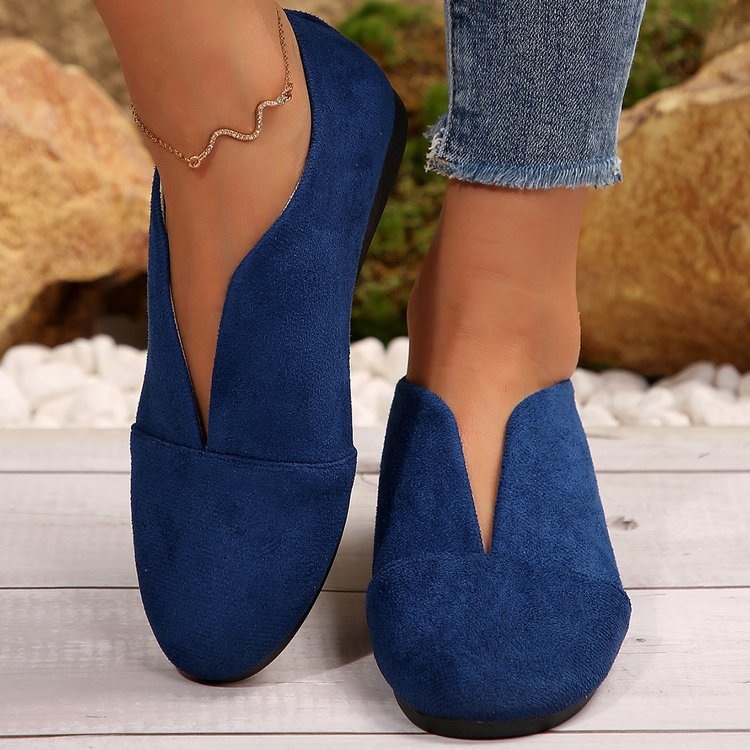 Women's V-cut Flat Sandals Suitable For Casual Wear And Easy To Match