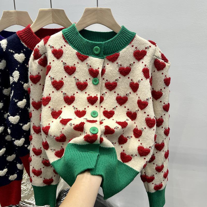 Knitwear Cardigan Loose Niche Design Versatile Sweater Coat Women