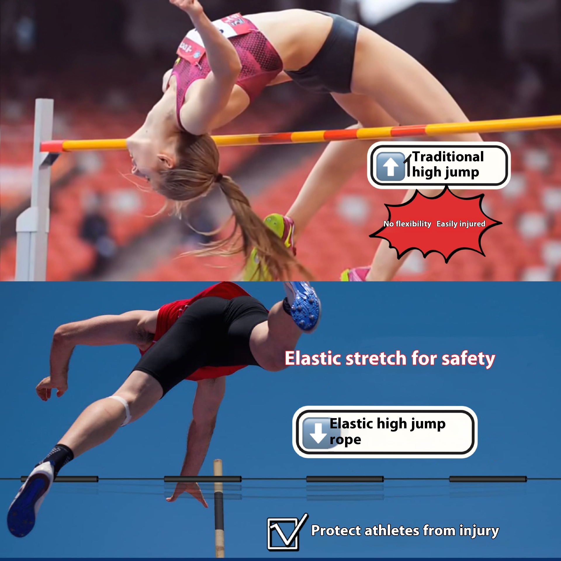 Splicing Outdoor Sports Foam Roller Elastic String
