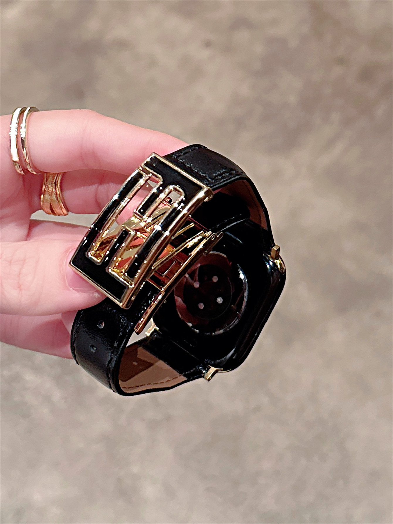 New Double-F Magnetic Clasp For Watch Straps
