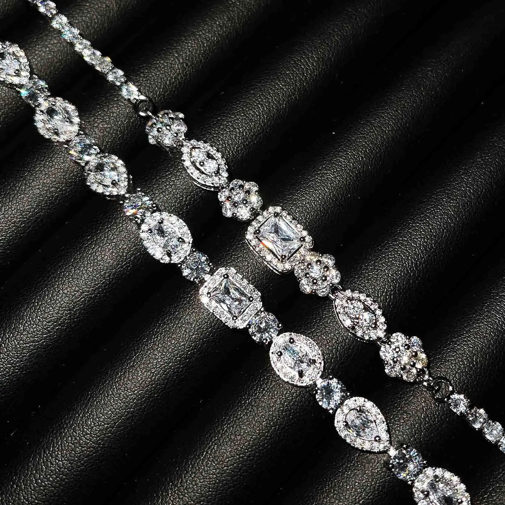 S925 Sterling Silver Plated Cold Bracelet