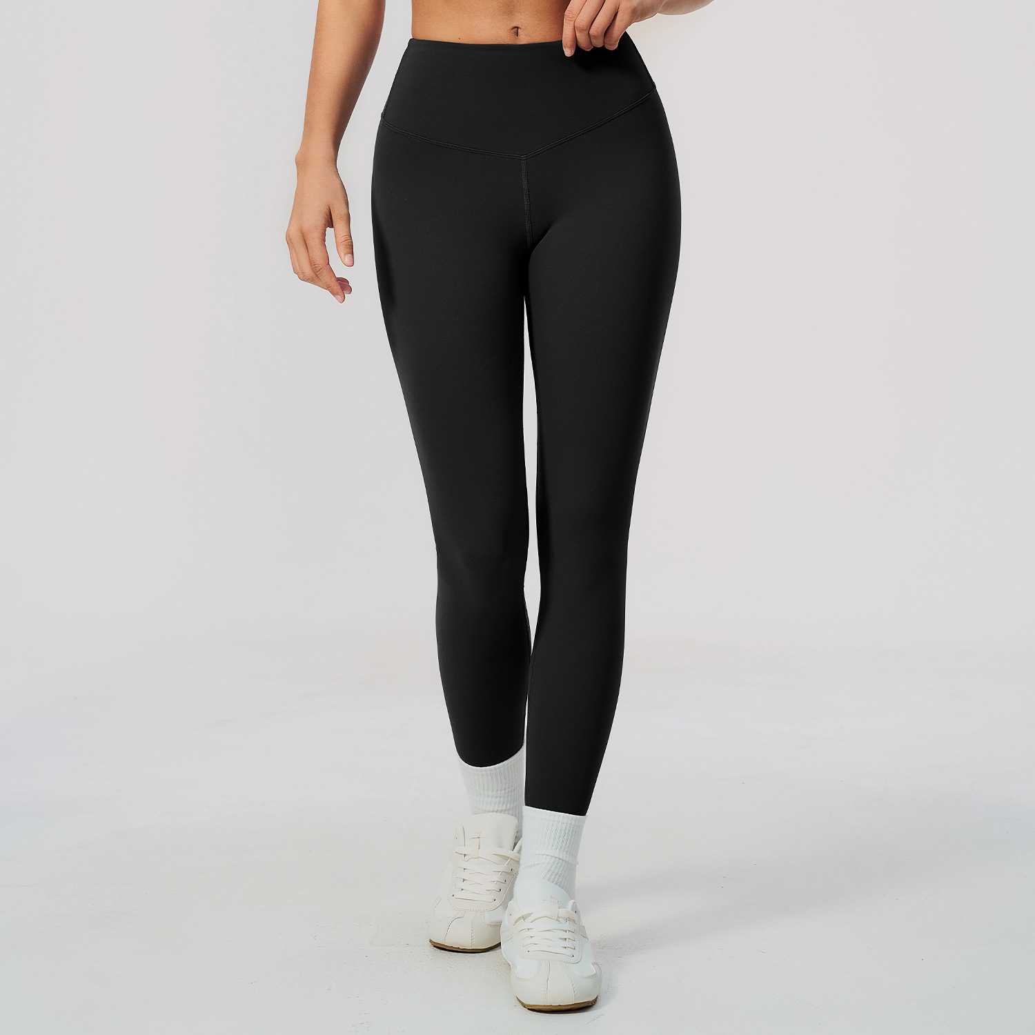 High-elasticity 3D Shaping High-waisted Hip-lifting Yoga Pants For Women 3