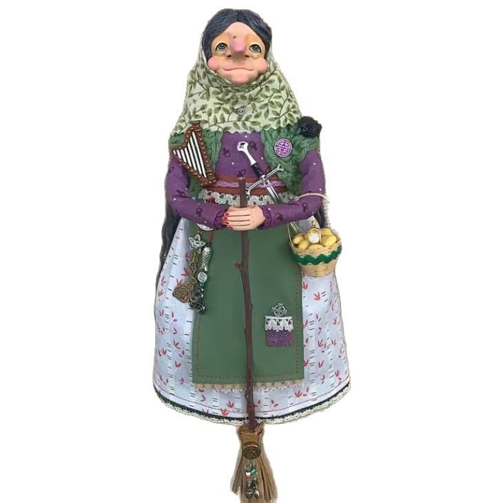 Creative Little Pendant Witch Doll Decorative Ornament