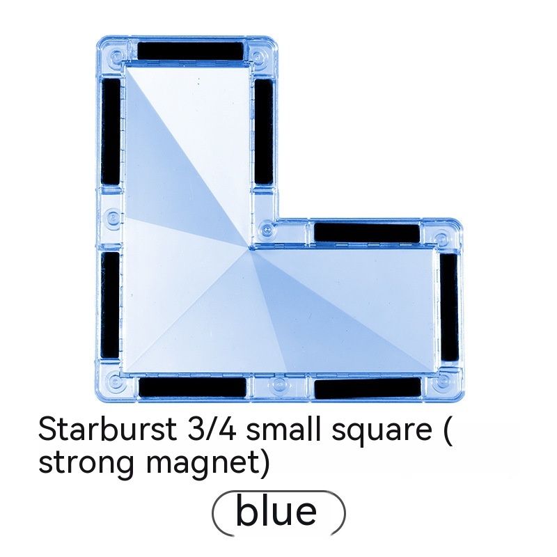 Asterism 34 Small Square Blue