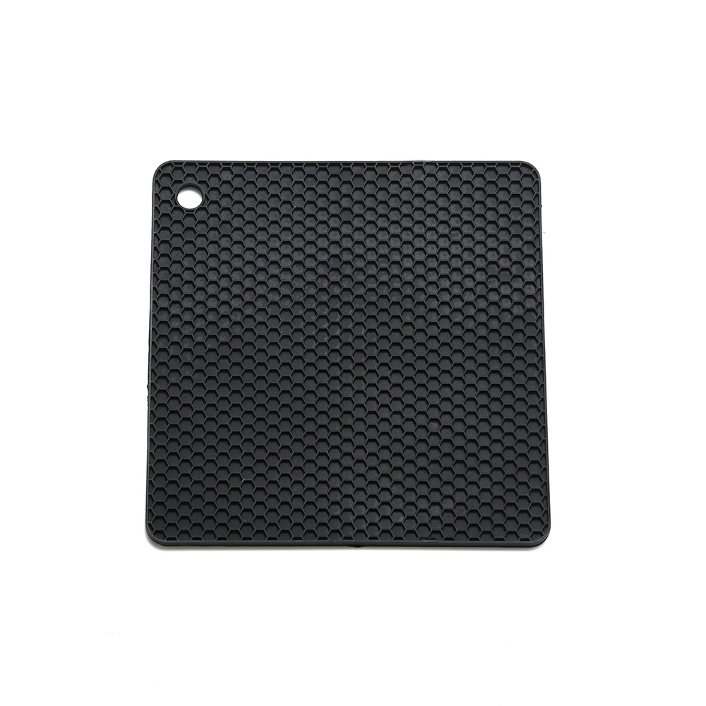 Gray Square Heat Proof Mat