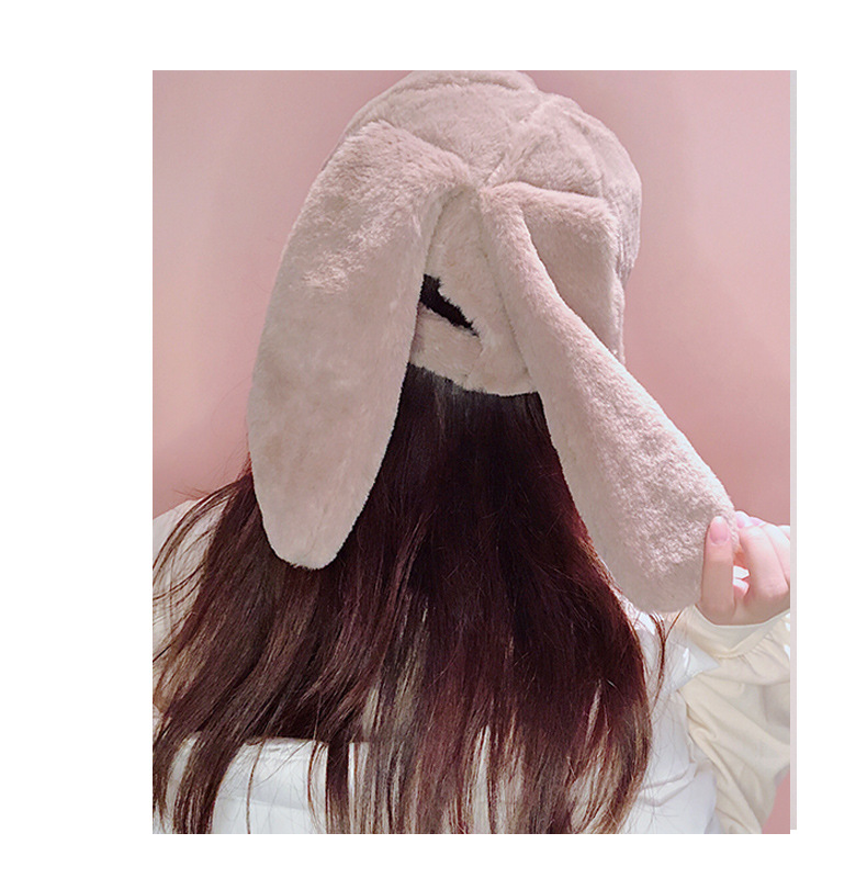 Title 4, Rabbit ear cap female Japanese sweet