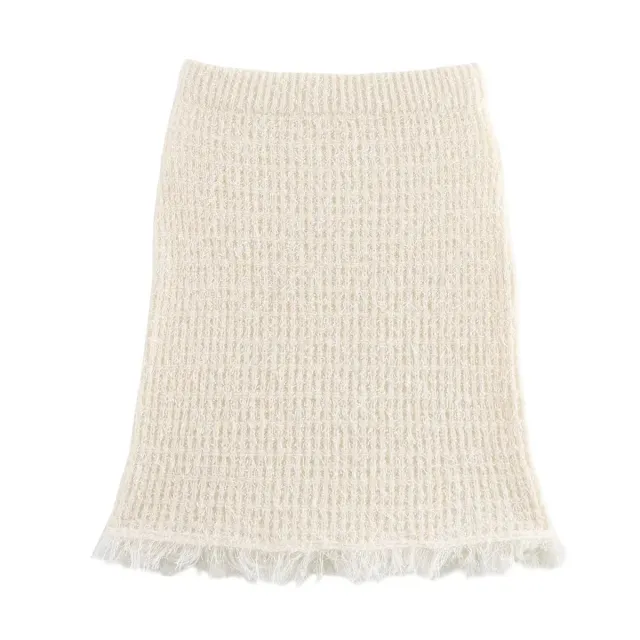 Women's Printed Wear Sleeveless Knitted Skirt Suit Skirt - Shop at LoveMi