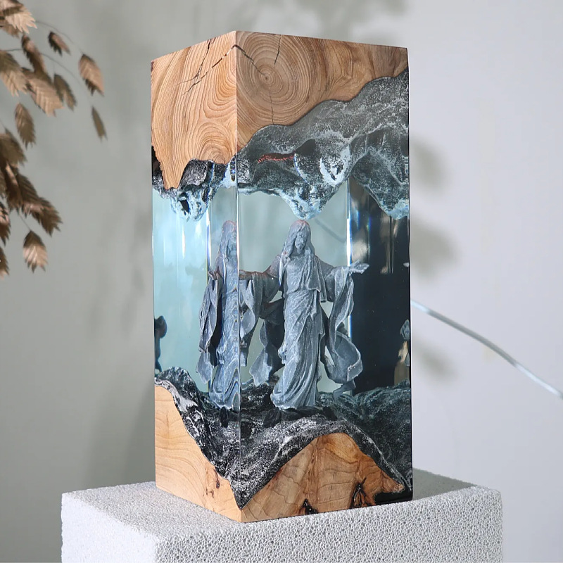 Saint Sebastian Resin Art Lamp | Ambient Lighting Decor — view 5