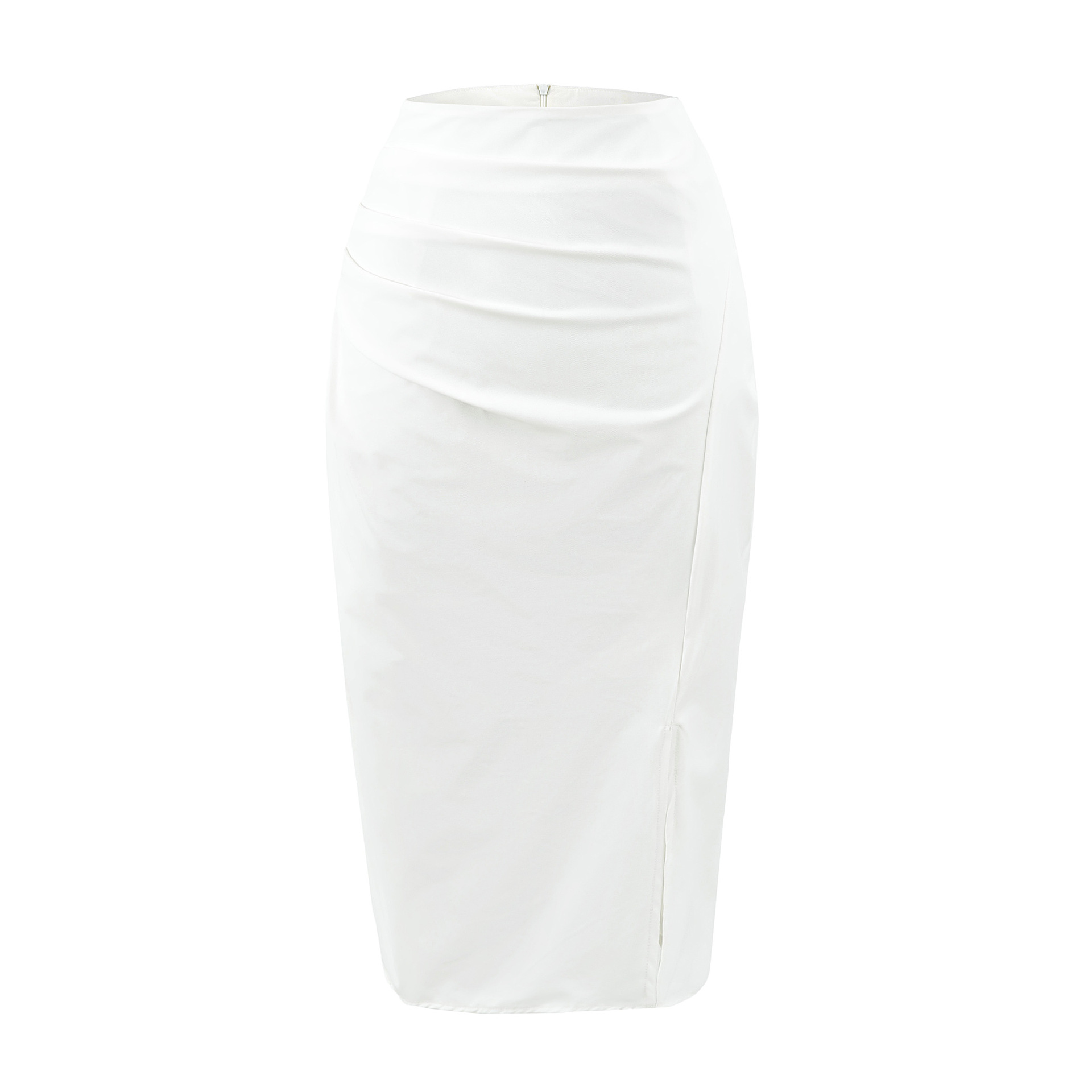 Womens Summer New Split Mid-Length Bodycon Skirt