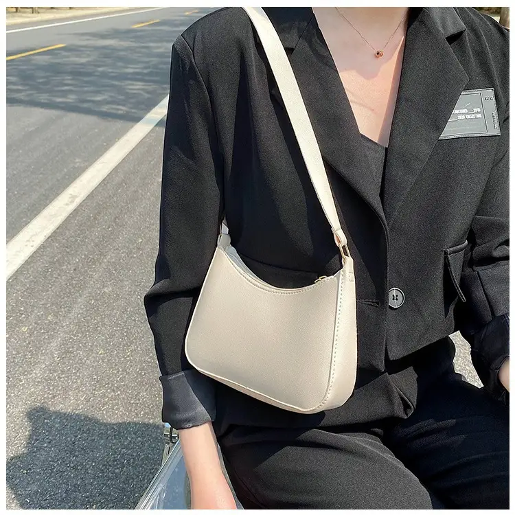 Women's Retro Portable Shoulder Underarm Bag Handbag