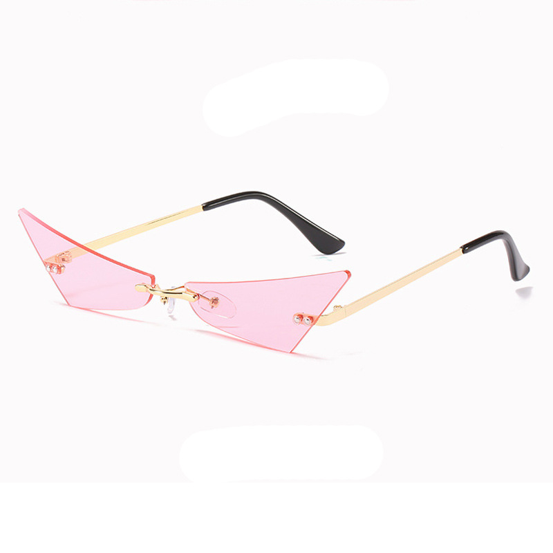 Gold Frame Pink Lens