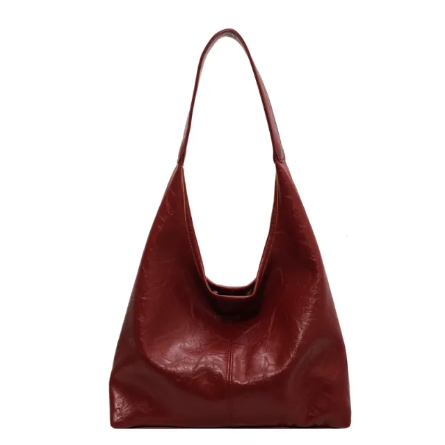 Composite Bag Fashion Shoulder Bag With Clutch Bag Casual Commuting Large Capacity Hobo Tote Bags Women Red - Shop at LoveMi