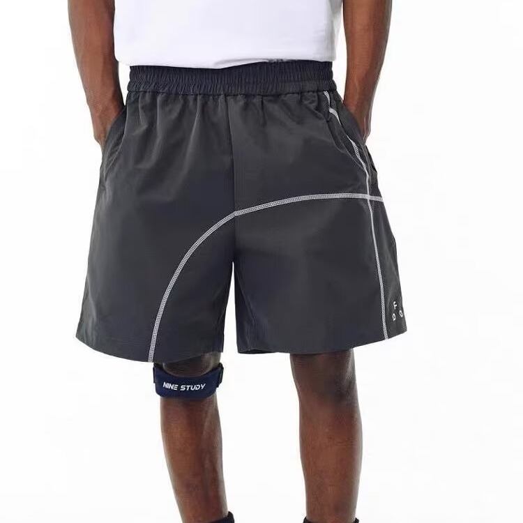 Retro Popular Functional Drawstring Shorts Beach Pants