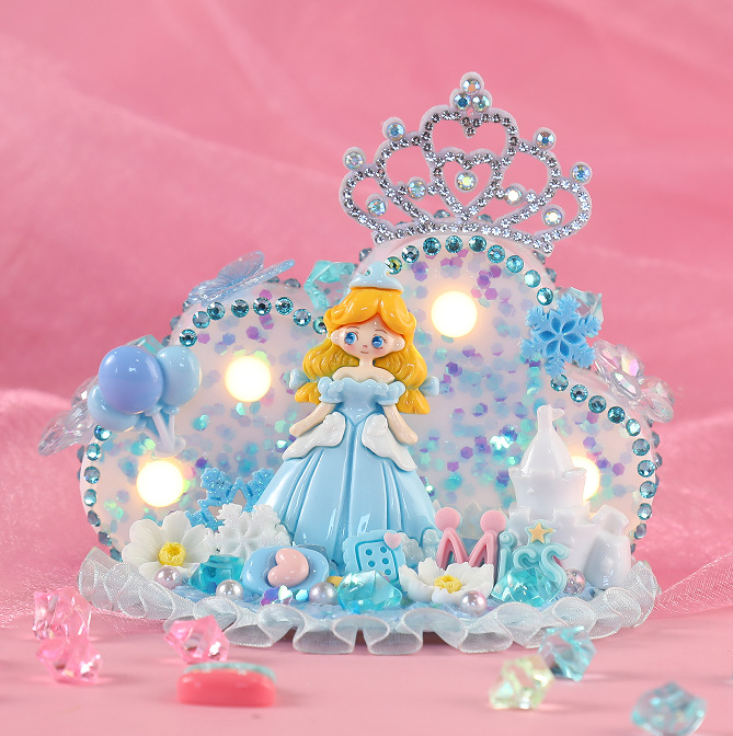 New Qiming Light Blue Princess