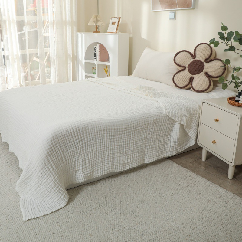 Cotton Gauze Throw Blanket, picture 6 of 12
