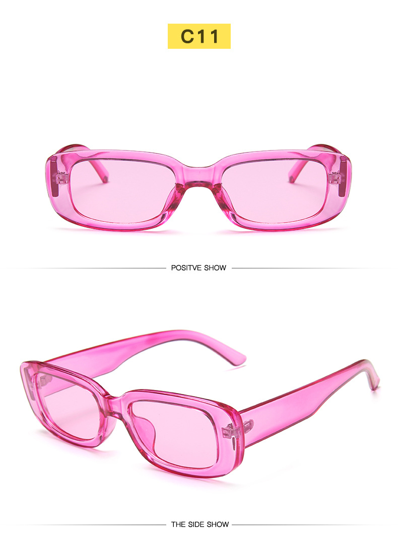 Title 21, Sunglasses Square Jelly Color Too Glasses