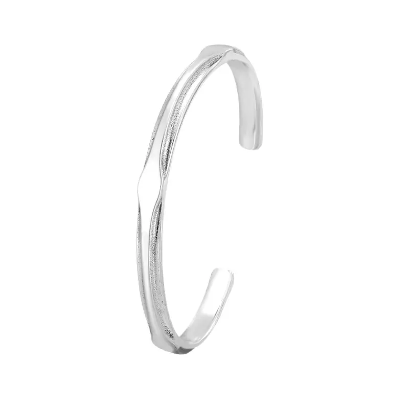 Irregular Texture Concave-convex Bracelet Opening Female