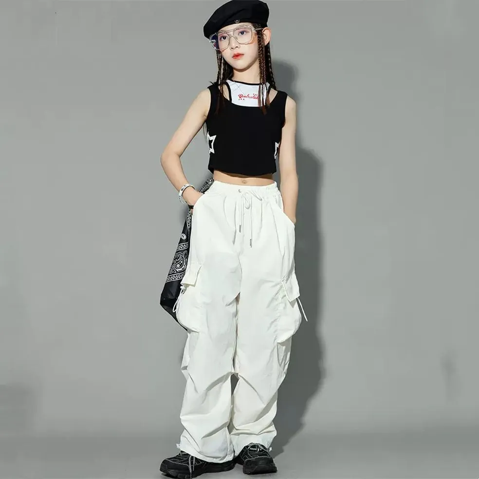 New Fashion Children's Summer Suit Quick-drying Pants - White