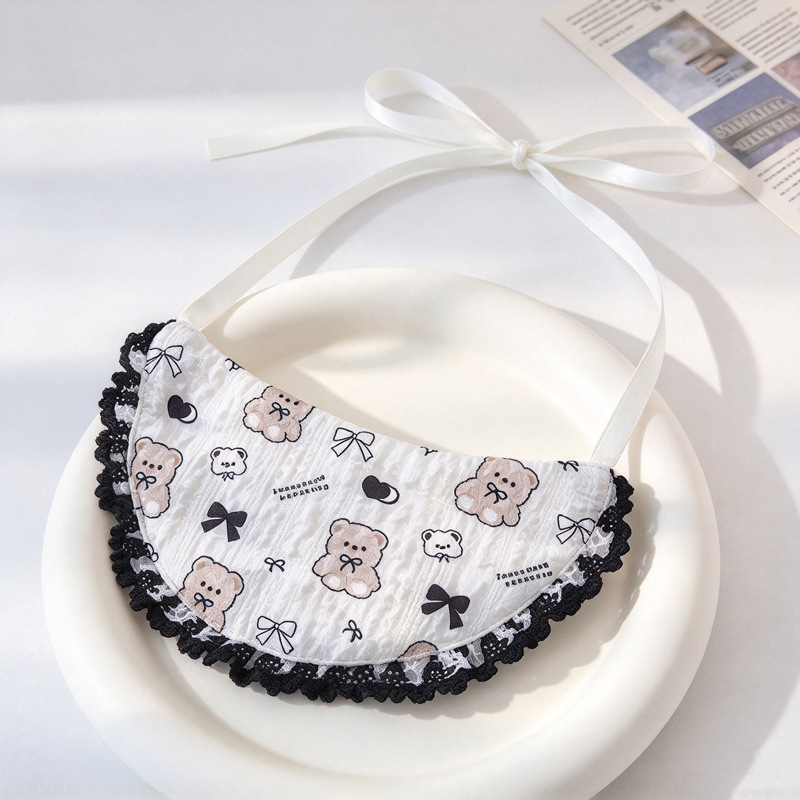 Cartoon Print Pet Scarf