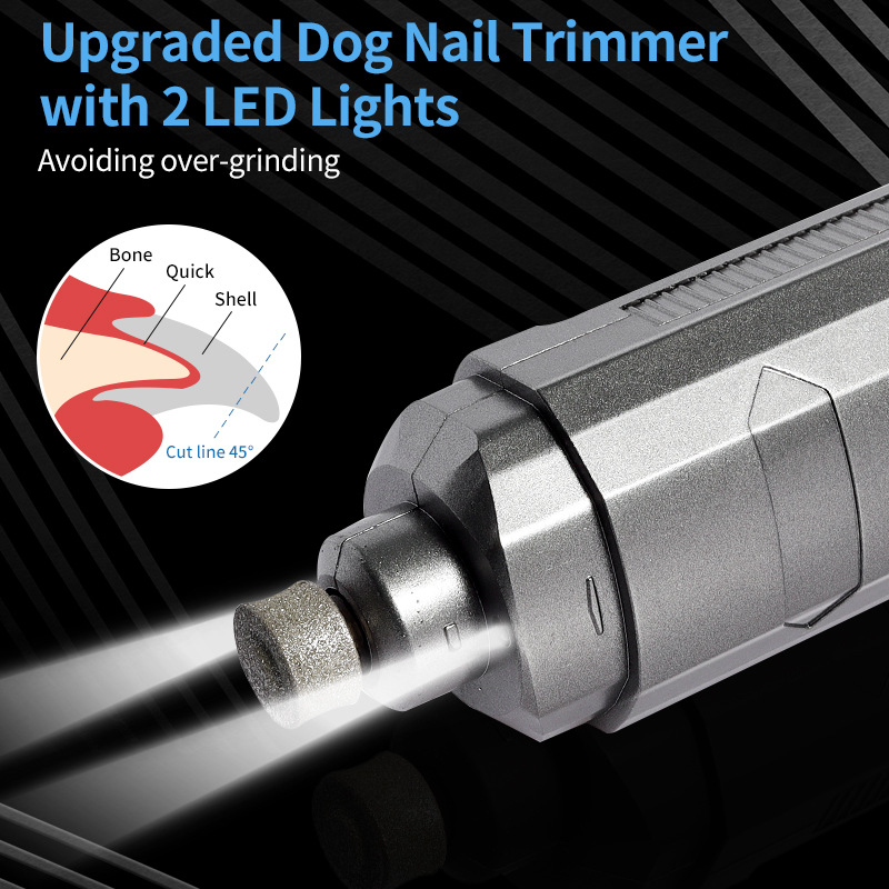Dog And Cat Nail Grinder Pet Electric Nail Trimmer detail photo 7