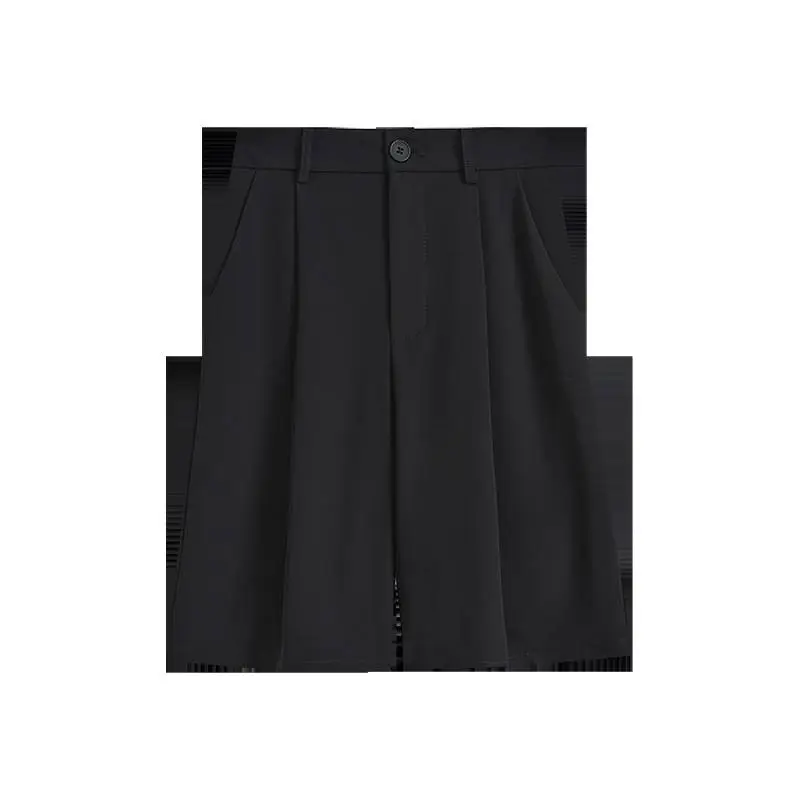 Short Straight Leg Cropped Pants