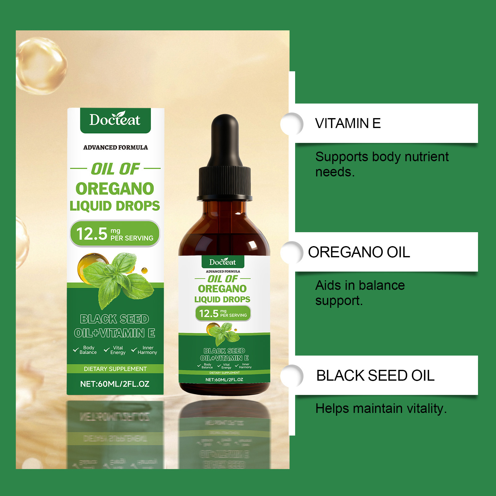 Oregano Oil Drops - Image 3