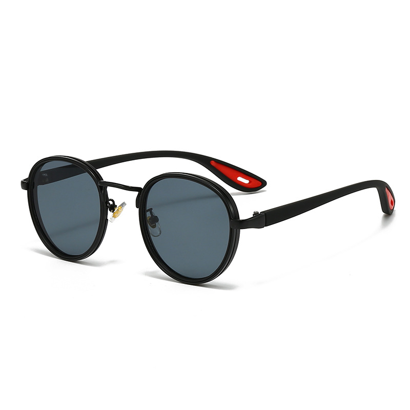 Women's Simple All-match Vintage Round Frame Sunglasses - Image 14