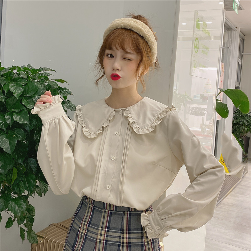 Title 11, Jk Uniform Basic Sweet Doll Collar Long Sleeves