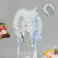 Subculture Gothic Style Devil Horn Y2g Lolita Dragon Horn Hair Band - Blue - View 1