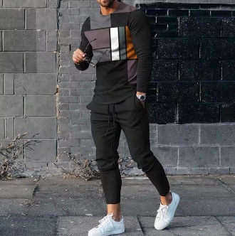 Men's Casual Tracksuit Set 5