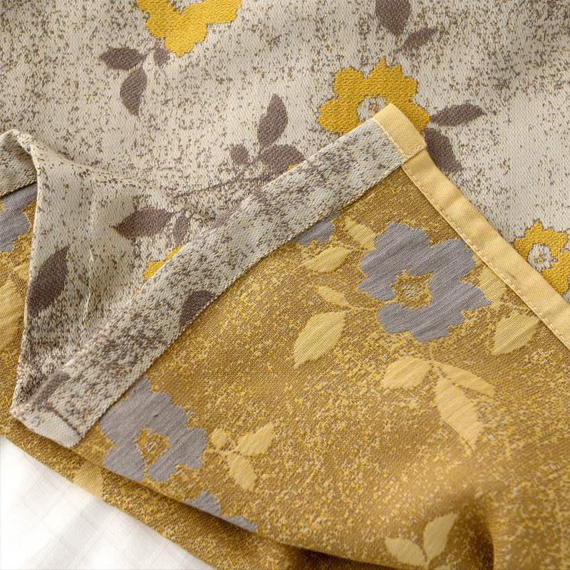 Summer Cooling Quilt Air-conditioning Throw Blanket Lyocell Tencel Floral Bed Sheet Cool-to-the-touch