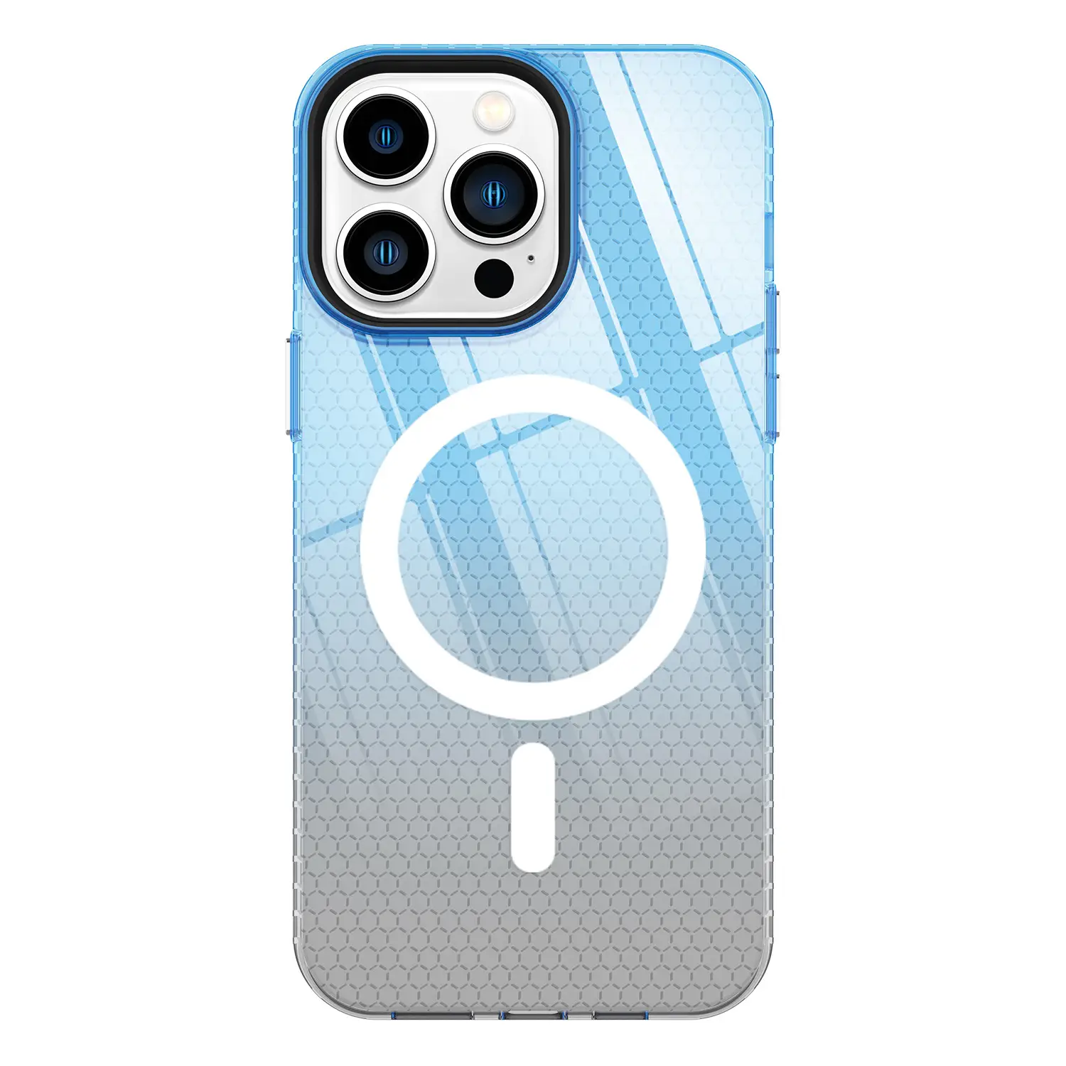 Magnetic Phone Case Honeycomb Pattern Drop-resistant