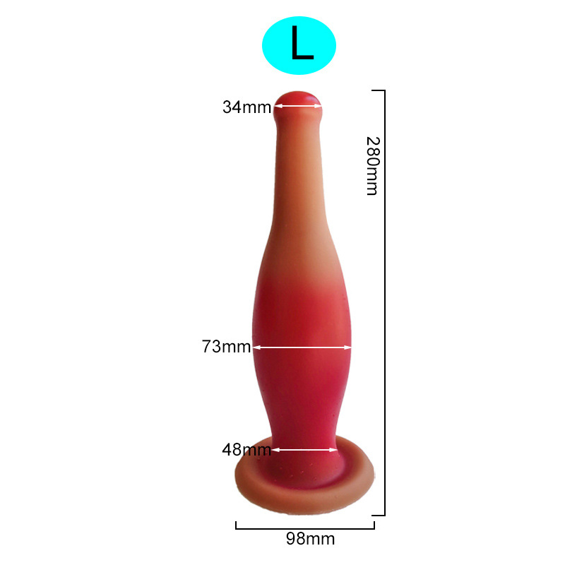 Men's Liquid Silicone Butt Plug