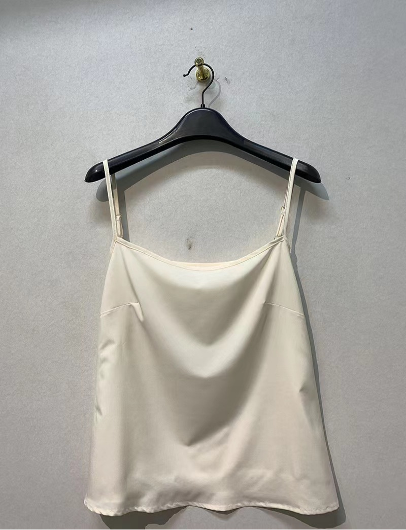 Summer Gauzy Shirt Two-piece Suit Small Sexy Sling Detachable