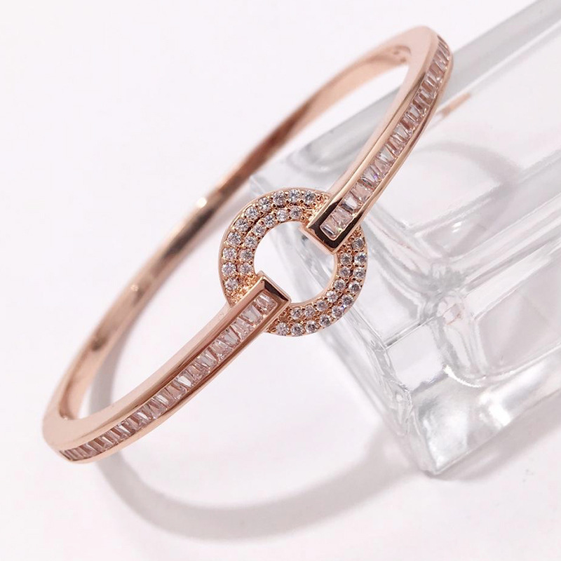 Geometric Hoop Bracelet, picture 3 of 4