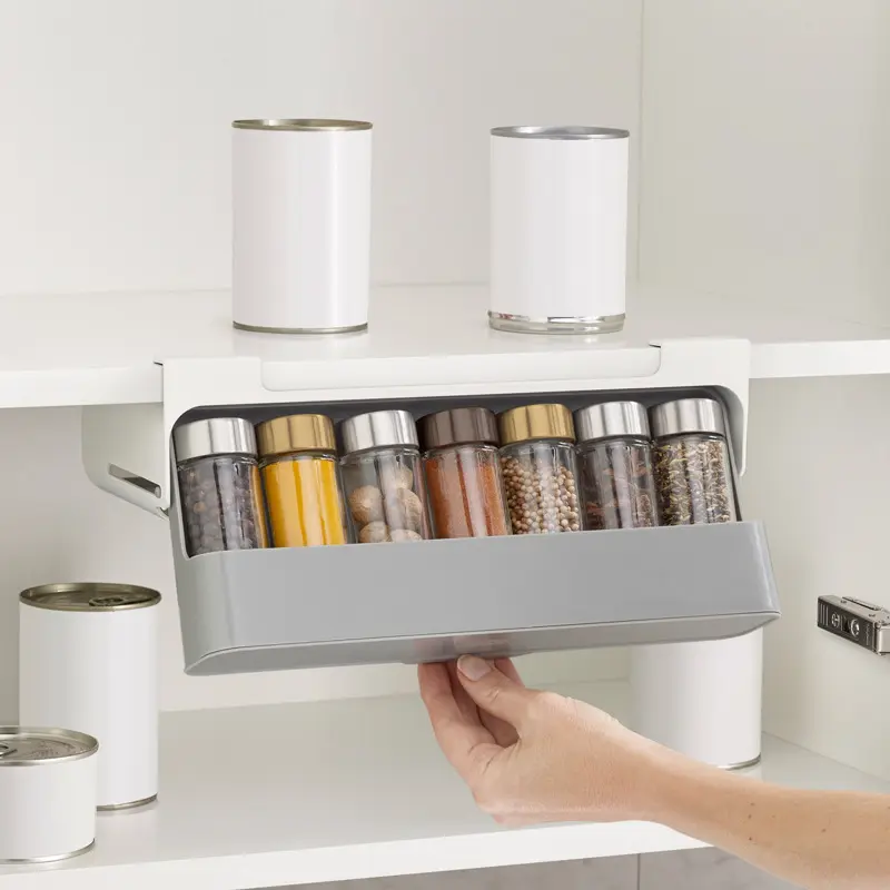 Seasoning Bottle Storage Rack Kitchen Box Hanging