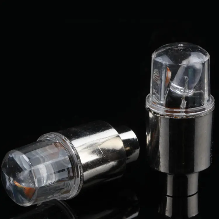 Bicycle Air Nozzle Lamp Round Head Photosensitive