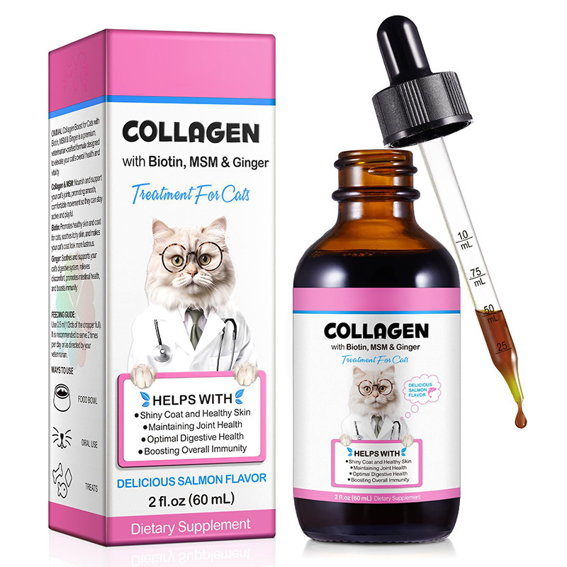 Collagen Drops For Cats To Boost Immunity And Support Digestion