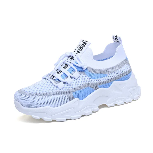Outdoor Fashion Casual Platform Women's Sneaker Blue - Shop at LoveMi