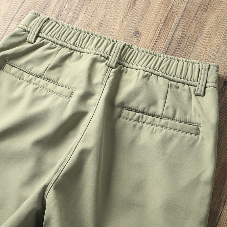 Autumn And Winter Ankle-tied Slacks Warm Trousers