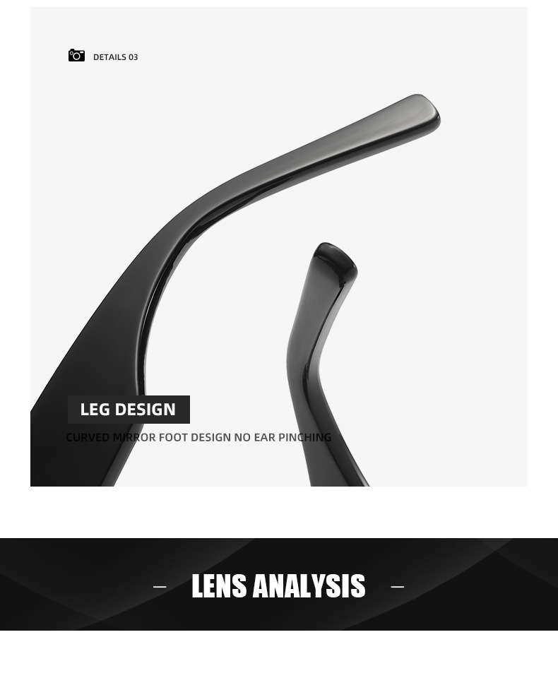 Retro Big Square Rim Glasses Rimless Fashion Sunglasses